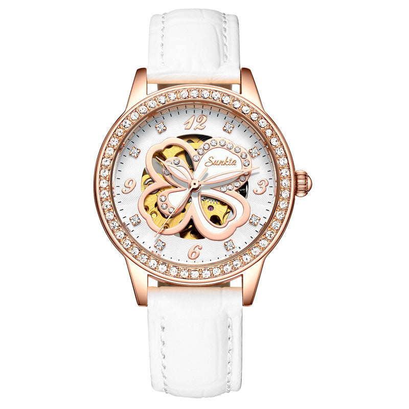 SUNKTA FASHION ROSE GOLD WOMEN'S WATCH