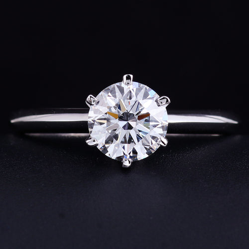CULTURED DIAMOND RING, 18K GOLD DIAMOND ENGAGEMENT RINGS