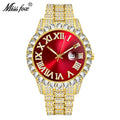 MISSFOX LUXURY 18K GOLD WATCH