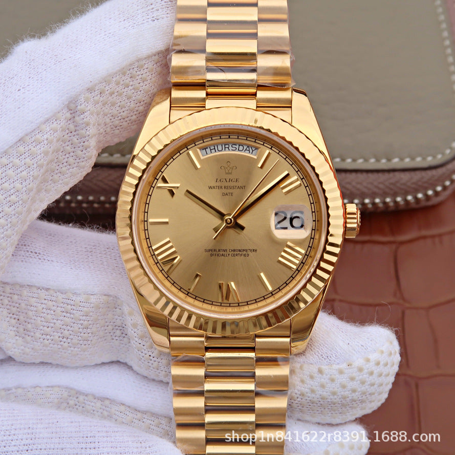 LGXIGE MENS FASHION PEKOVA DESIGN WATCH