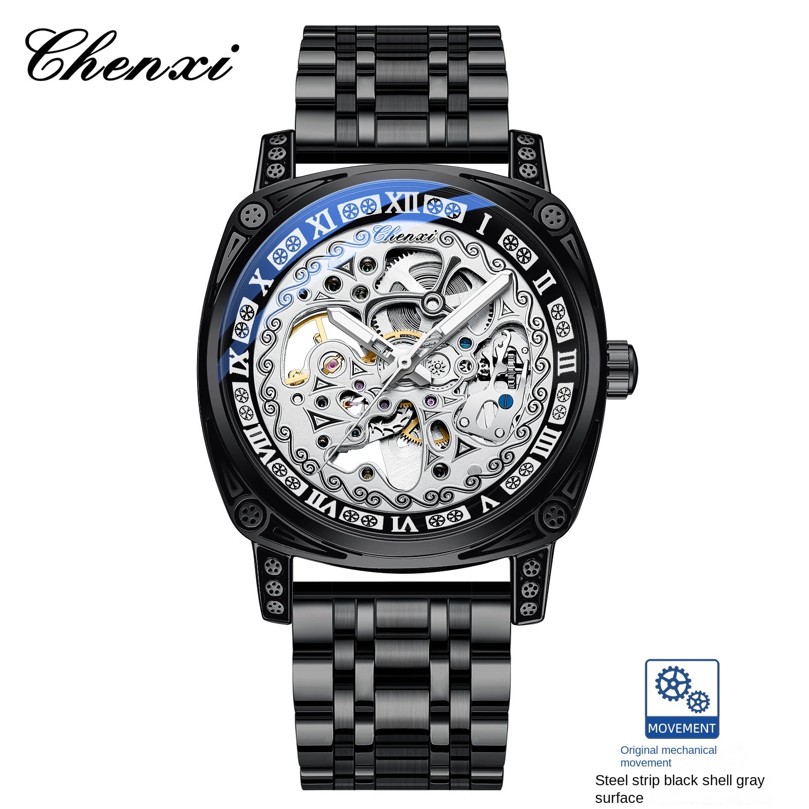 VINTAGE ENGRAVED MENS STYLE FASHION WATCHES